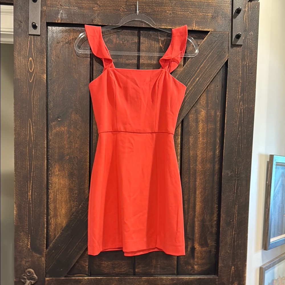 French Connection Vibrant Red Mini Dress